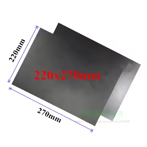 220x270mm Magnetic Adhesive Print Bed Tape Print Sticker Surface Flex Plate black build tape for Ane