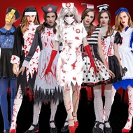 Halloween Costume Female Adult Clothes Vampire Horror Zombie Bride Female Nurse Cosplay Clothes cos 