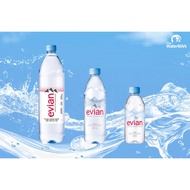 French mineral water EVIAN 500-1250ml capacity