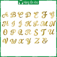 WIN Gold Acrylic Alphabets Cake Toppers 26Pieces Cake Decorations for Crafting Personalize Cake Mess