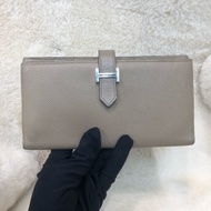 Hermes Bearn 杏色長銀包 XB584