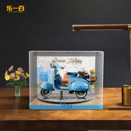 POP BRICKS | กล่องแสดงผลอะคริลิคสำหรับโมเดลเลโก้ 10298 Vespa 125