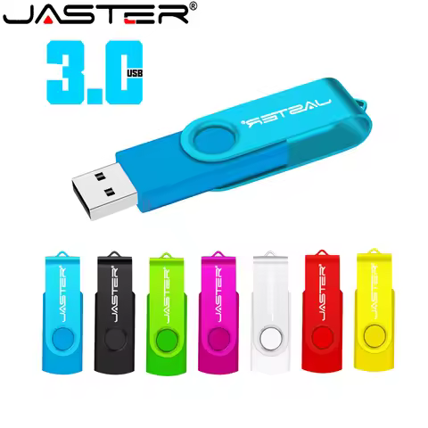 JASTER USB 3.0 Business Pen Drive 128GB Metal USB Flash Drive 64GB High Speed Reading Memory Stick 3