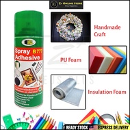 BOSNY Spray Adhesive B777 Hi Strength Strong Bonding Glue (400ml) / Spray Gum Adhesive Ikatan Kuat