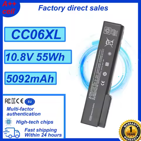CC06 CC06XL Battery for HP 8460P 628668-001 8470P 8570P 628666-001 628670-001 6560B CC09 634089-001