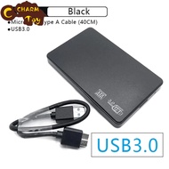 【Ready Stock】Usb 3.0 Sata External Hard Drive Case 2.5 Inch Enclosure Plug-play Caddy Hdd Ssd Compatible For Windows