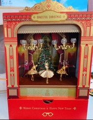 全新溥儀聖誕音樂盒連Godiva 朱古力發光有音樂