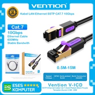 Vention ICD CAT.7 Gigabit SSTP Ethernet Cable Black Purple 0.5M-15M Cat7 Ethernet Cable