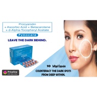 Authentic PynoCare 40 Actisome Whitening Anti Melasma 10 Soft Gel Capsules