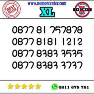 nomer Cantik XL seri urut Double AB 7878 - 0877 8175 7878 RY9 103