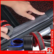 5D 6D 5cm Carbon Fiber Sticker Universal Styling Car Side Door car door sticker door sill sticker ca