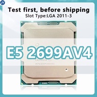Xeon E5-2699AV4  CPU 2.2GHz 55MB 145W 22 Cores 44 Threads processor LGA2011 for X99 server motherboard  2699AV4