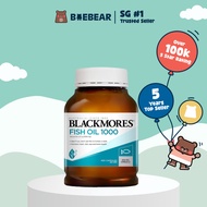 Blackmores Original Fish Oil 1000mg (Natural Source Of Omega-3) 400 capsules [BaeBear.sg]