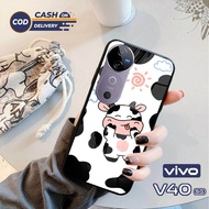 VIVO V40 & V40 PRO Glass Softcase - V40 & V40 PRO Mobile Phone Case [T103].