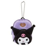 SANRIO - Kuromi 日版 背包造型 散紙包 零錢包 掛飾 鎖匙扣 鑰匙扣 掛飾 吊飾 掛件 酷洛米 庫洛米 可羅米 2019年款 絕版