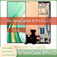6.78" Original AMOLED For Tecno Camon 30 Pro 5G LCD Display Touch Screen Digitizer Assembly For Tecn