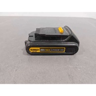 dewalt 18v/20v 1.5ah battery (second hand)