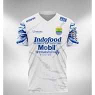 Jersey Persib Bandung Away 2021 Pique Dryfit Custom Nameset
