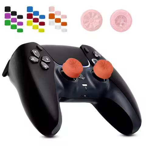 6Pcs Handheld Joystick Silicone Cap for Sony PS4/PS5 & Nintendo Switch Pro Game Controller Thumb Gri
