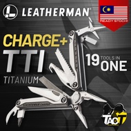 LEATHERMAN CHARGE PLUS TTI - 19-in-1 Titanium Multi-Tools + Pouch & Bit Kit - ORIGINAL - Ready Stock