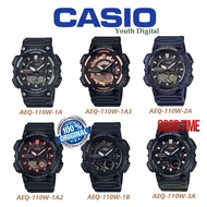 CASIO ORIGINAL AEQ-110W SERIES YOUTH DIGITAL MEN'S WATCH (2 YEARS WARRANTY) JAM TANGAN LELAKI JAM CASIO MAN WATCHES