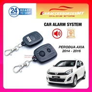 Perodua Axia 2014-2016 Oem Car alarm system keyless entry remote control car lock with buzzer and le