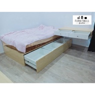 TATAMI BED 3.5 ฟุต พร้อมโต๊ะลอย