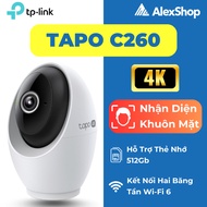 AI Tapo C260 Camera, Face Recognition Quality, TP-Link 360 Degree Rotation