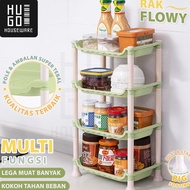 Ys HUGO Stacking Rack Kitchen Seasoning Dish Glass Toilet Rack Multipurpose Multifunction 3-tier 4-t