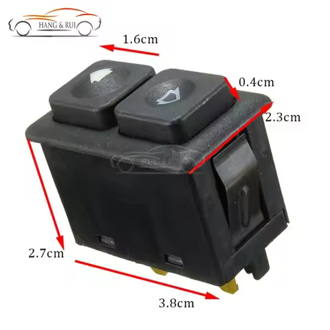 5 pin Car Lighting Power Window Switch Front Left Side 61311381205 For BMW E23 E24 E28 E30 Left Fron