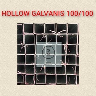 Besi Hollow Galvanis 100x100 Tebal 2mm Panjang 6 Meter