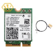 [W]WiFi 6E AX211NGW Tri Band 2.4G/5G/6Ghz Wireless Network Wifi Card for Bluetooth 5.2 AX211 M.2 Key