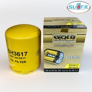 Hydraulic oil filter HC-5511 / P550388 / SH3617-GF / 1976934C3 / 1976934C3 / 8J-1600 / 9T-5664 Cater