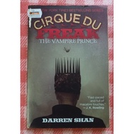 Preloved CIRQUE DU FREAK THE VAMPIRE PRINCE darren shan