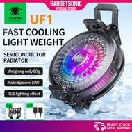 Plextone EX2 Pro Phone Cooler Mobile Gaming Fast Cooling Fan Semiconductor Radiator Kipas Penyejuk F