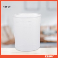 [EY] 100ML Scale Cup Reusable Stackable Plastic Washable Measuring Glass for Lab