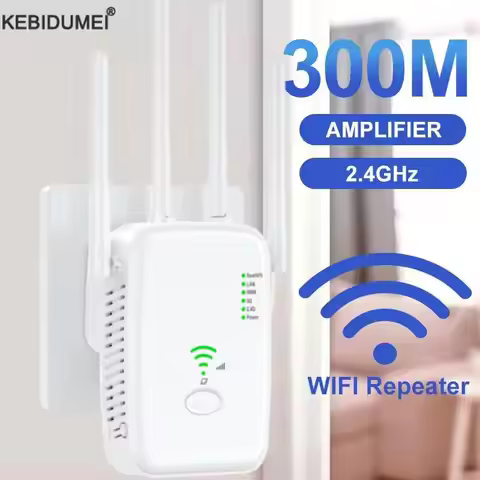 300Mbps 2.4G Wifi Range Repeater Wi-Fi Amplifier Home Network Extender Wi-Fi AP Mode Extendor Long I