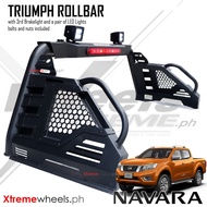 Nissan Navara EL VE VL PRO4X 2015-2024 Hard Steel Pick up roll bar / triumph rollbar Thailand made (