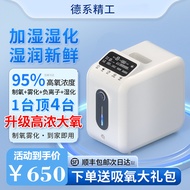 Highland Oxygen Absorber Small Oxygen Maker Desktop Negative Ion Oxygen Machine Portable Elderly Hou