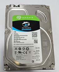 已使用 二手硬碟 3.5" SEAGATE SKYHAWK 4TB 監控硬碟 HDD HD HARDDISK SATA