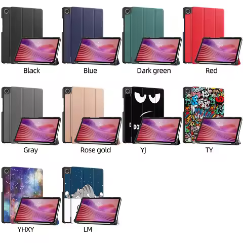 Tablet Case For Lenovo Tab One Tab K9 8.7 inch 2025 PU Leather Folding Stand Magnetic Smart Folio Sh