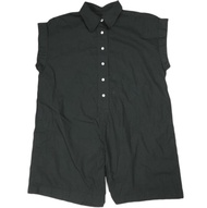 ADAM ET ROPE 24SS 高級永續襯衫連身衣 GAY04090 均碼黑色連身褲 [二手] [ADAM ET ROPE]