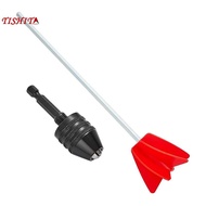 [tishita] Mixer Attachment Paint Mixer Epoxy Mixer Concrete Mortar Mixer Paddle with Drill Chuck Pai