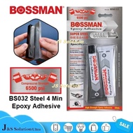 30ml BOSSMAN Epoxy Adhesive Steel - 4 Minute - BS032