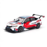 Poprace PR640153 1/64 Honda Civic Type R FL5 TCR Presentation Diecast Scale Model Car