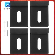 Stainless Steel Mirror Clip 4 Pcs Show Rack Tile Display Holder Wall Hook Heavy Duty Mount Hangers Clothes  kgirgmall