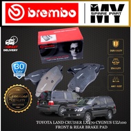 TOYOTA LAND CRUISER LX470 CYGNUS UZJ100 FRONT OR REAR BRAKE PAD  BREMBO