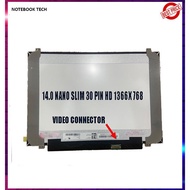 14.0 NANO SLIM 30 PIN HD 1366X768 UP DOWN SCREW NT140WHM-N44 N140BGA-EA4 LAPTOP SCREEN