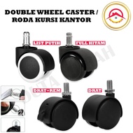 Roda Caster Kursi Kantor/ Roda Kastor Kursi Rak 2 INCH / Roda untuk Kursi Gaming