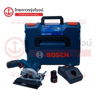 BOSCH เลื่อยวงเดือนไร้สาย 3นิ้ว 12v GKS12V-26 C1xB2x3.0ah GAL12v-40 06016A1005 (ครบชุด+L-BOXX136)|ชุ